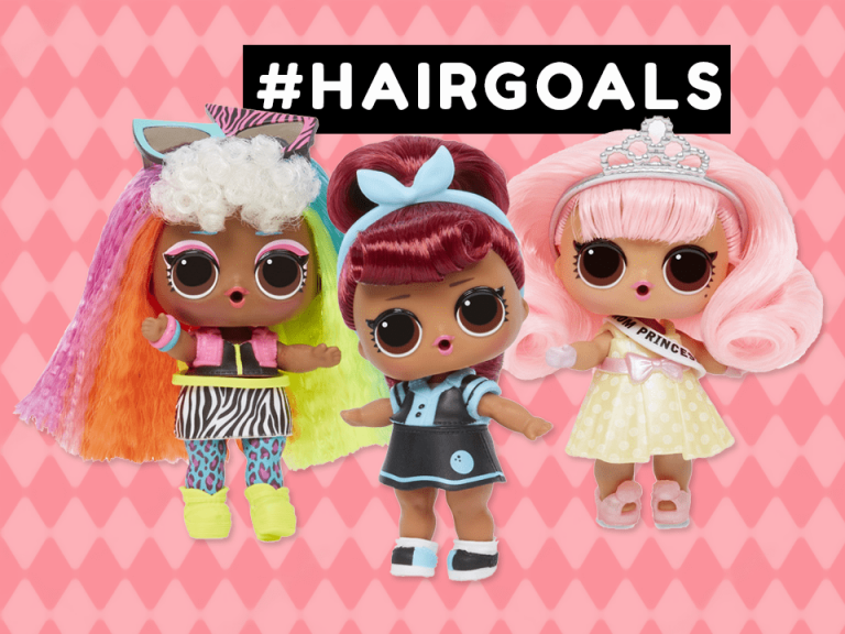 LOL Surprise! Hairgoals, peinados reales Colección LOL Surprise! Wiki